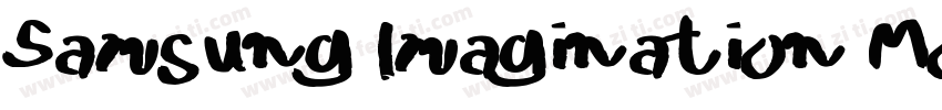 Samsung Imagination Modern Bold Con字体转换